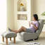 Fauteuil inclinable réglable et pliable avec rembourrage épais pour un confort ultime et une polyvalence dans n'importe quelle pièce