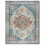 Tapis intérieur bleu et rouge Samira Tiefi-90663853