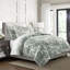 Ensemble de couvre-lit en coton Au Village Toile Sweet Grass 8 pièces-102185573