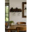 Support à vin mural avec porte-verre Rustic Luxe-2074744840