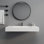 42'' Rectangular Stone Resin Bathroom Sink Wall-Mounted Sink