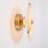 9.8In Round Alabaster Wall Sconce Equipped With LED Bead Light Source, No Harsh Glare From The Sides-167361719