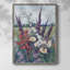 Reproduction encadrée FLORAL Series DCXLIV - bois massif-1231698694