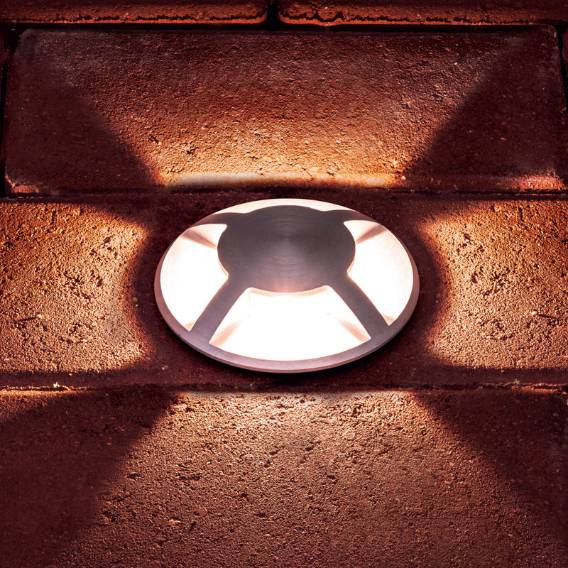 Castille Black Integrated LED Aluminium Well Light