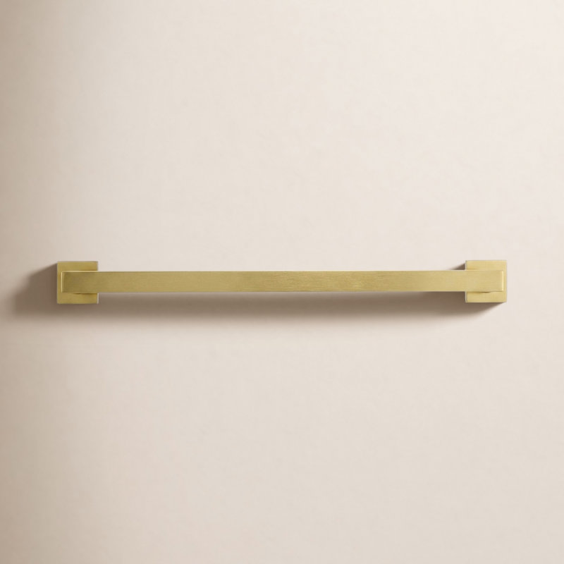 Porte-serviettes mural 25,5 po, Or brossé, 24'' 