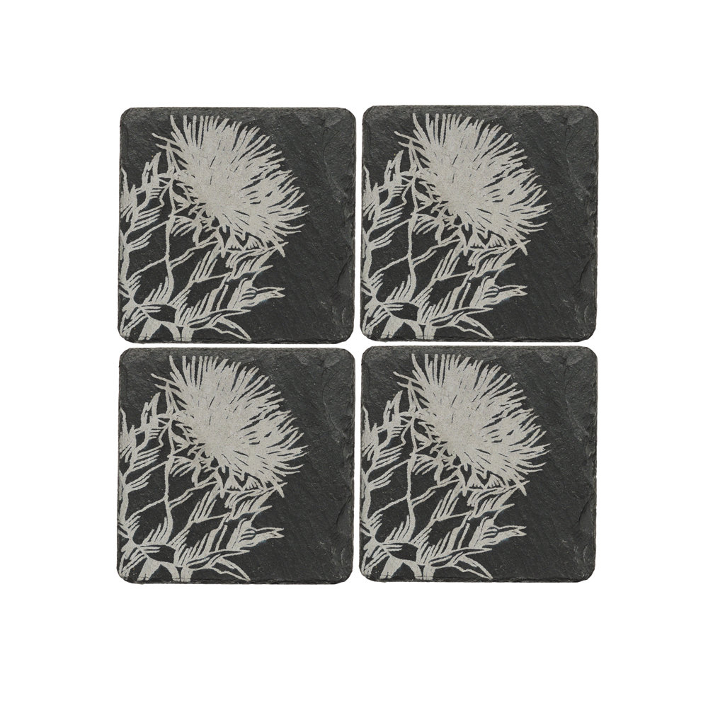 Square 4 Piece Coaster Set