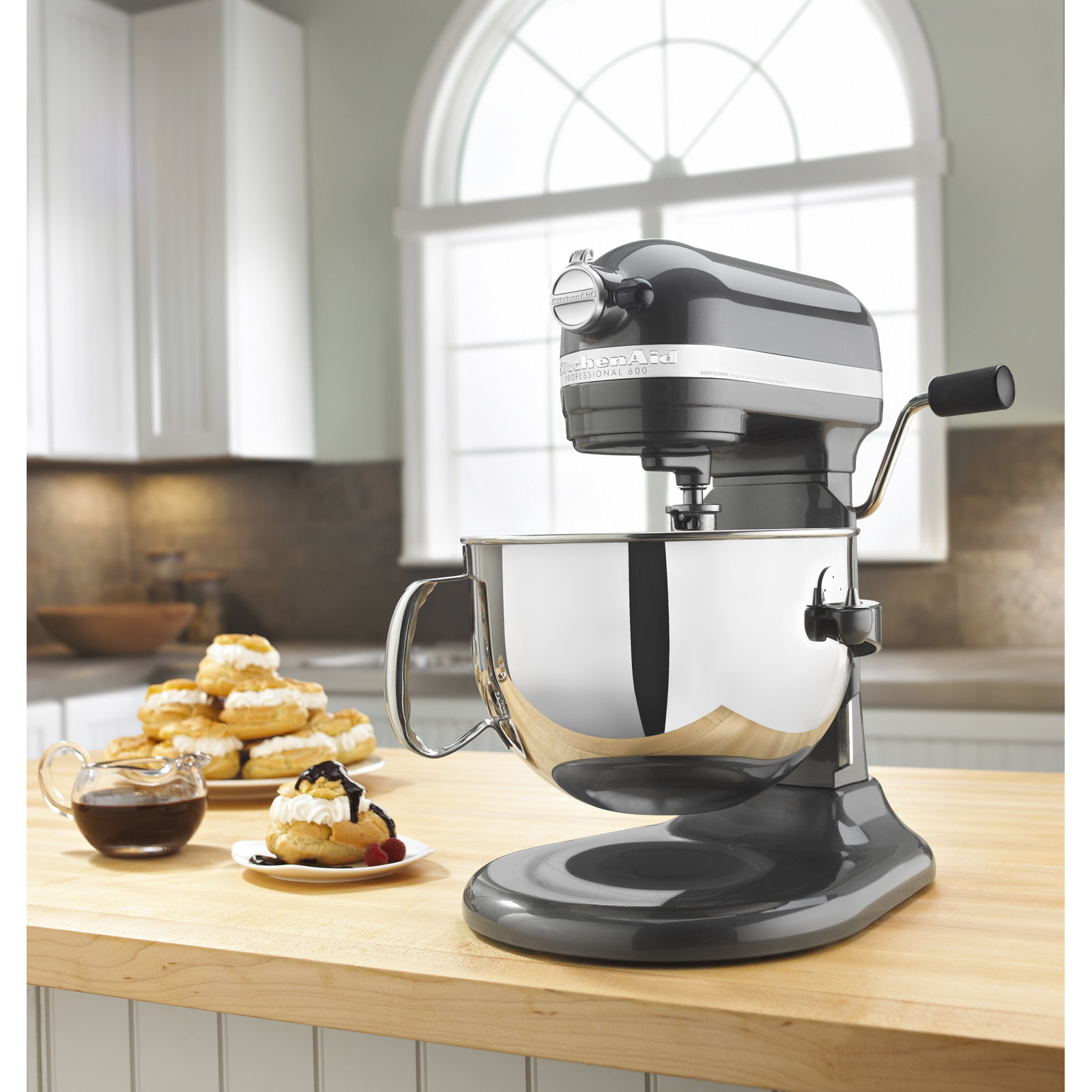 KitchenAid® Professional 600 Series 6qt Stand Mixer, Pearl Metallic