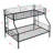 Twin Over FULL Metal Bunk Bed , No Box Spring Needed, Large Under Bed Storage, Easy Assemble