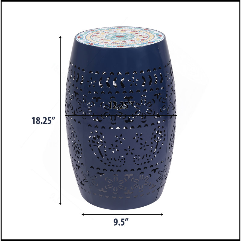 RUBY12" SIDE TABLE, Dark Blue