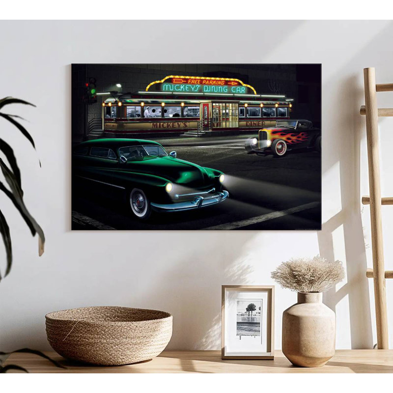 Mickey's Diner I, H 16 po x l 24 po