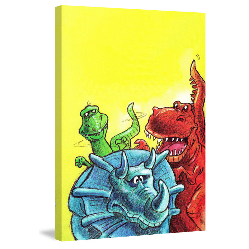 Dinosaur Canvas Art, 46cm H x 30cm W
