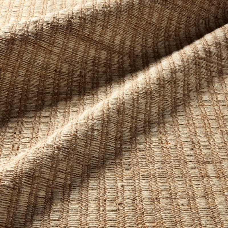 Jaipur Living Vitani SOS04 Handwoven Border Tan Area Rug (12'X15'), Rectangle 6' x 9'