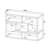 Convertible TV Console And Bookcase-108804142-108804143