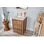 Ensemble de meuble-lavabo simple 23,6 po avec miroir Lambertson-389939085