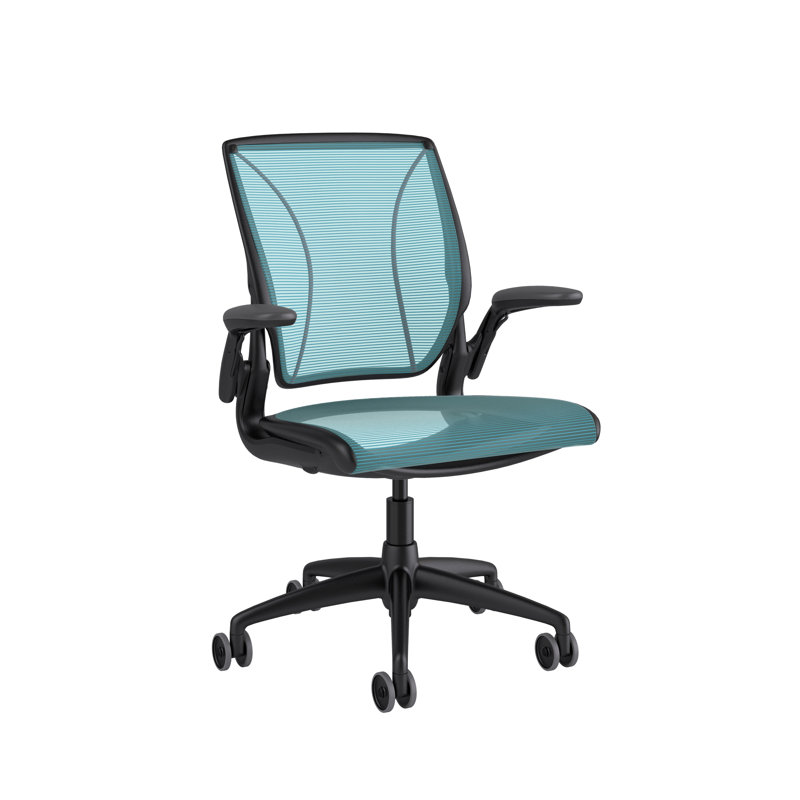 World Mesh Task Chair, Black, Black, Adjustable