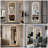 65" X 21" Wall Mirror With Irregular Shape, 3-Color Dimmable Lighting, Hardwired Or , For Bedroom And Salon Led Shatter-, Home Professional Use