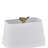 22" Gold Resin Table Lamp With Birds And Rectangle Linen Shade-915767763-915767772