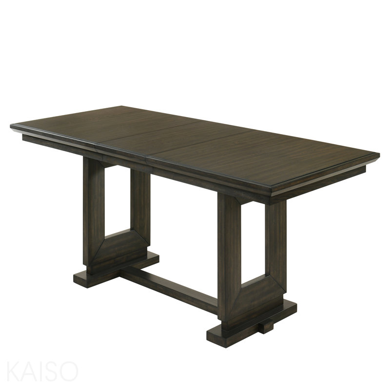 Table de salle à manger rectangulaire extensible 18 po