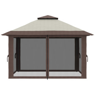 13' x 13' Pop Up Gazebo with Netting