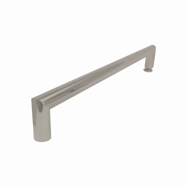 Frederick 45.75'' - 47'' W x 76'' H Bypass Semi-Frameless Shower Door with Clear Glass
