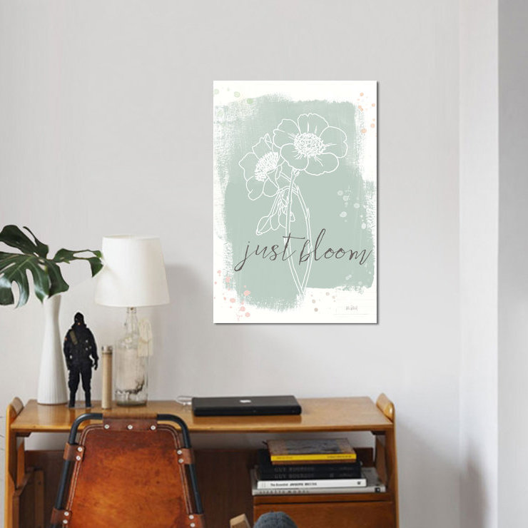 «Organic Lines II», reproduction sur toile, H 18 po x l 12 po x P 1,5 po, Toile tendue, Pas de tapis