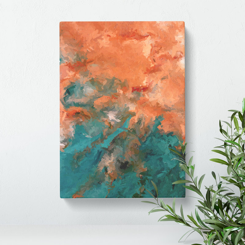 Signs In Dreams Abstract - Wrapped Canvas, 60cm H x 40cm W x 3cm D