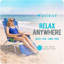Chaise de plage inclinable -1227295451