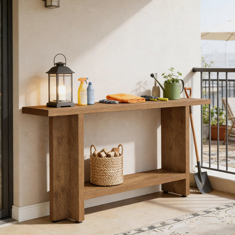 Double-Layer Storage Sofa Table,Hallway Table,Console Table