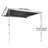  Yescom Semi-Automatic Retractable 6.6'x8.4' Vehicle Awning with Blackout Coating Motor Car Side Roof Rack Overlanding Sun Shade for Outdoor Camping Travel Gray