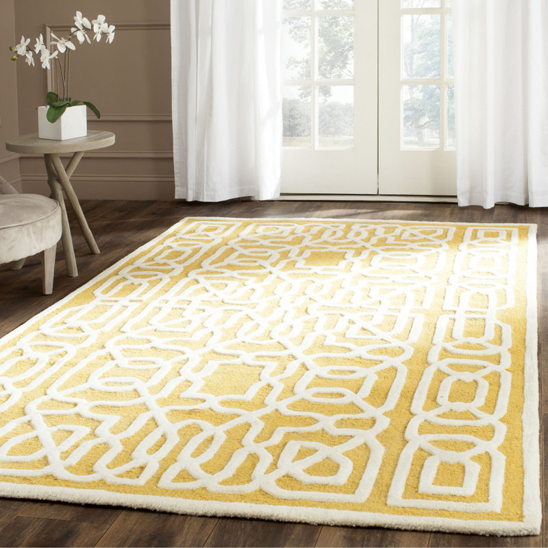 Tapis en laine touffeté à la main Cannen, Rectangle 6 pi x 9 pi