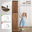Armoire de rangement pour garde-manger 64 po avec 8 étagères à épices et 8 tablettes réglables, brun-1857574366