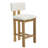 Upholstered Stool With Solid Wood Frame-1150270785