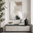 Grunge Abstract Paint Stroke Effect "Faded Tan And Gray Neutral Artwork, Minimalist Modern Contemporary Living Room Wall Pictures, Canvas Giclee Print Wall Art"-97558665-97558663-119461178