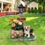 Statue de jardin Labrador