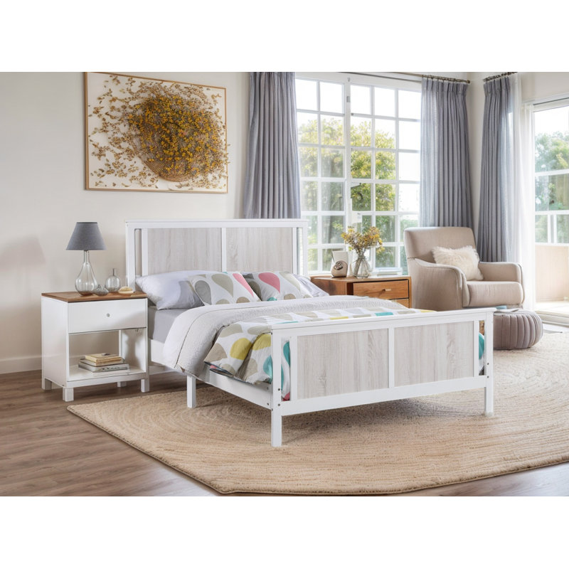 Cashten Solid Wood Standard Bed