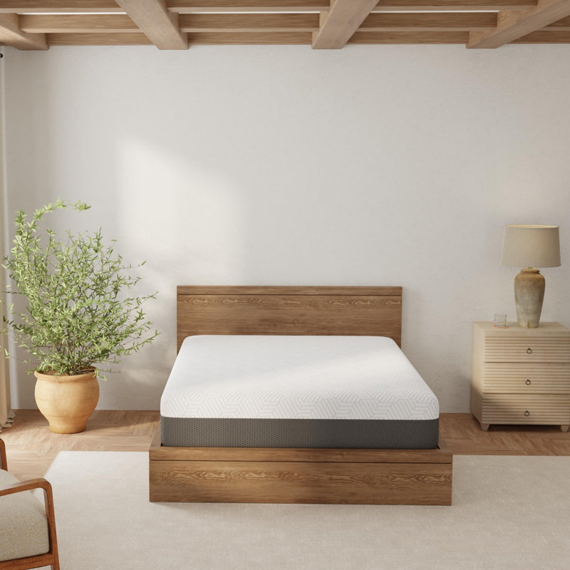 Matelas doux 12 po avec housse de refroidissement 12 po California, Grand lit