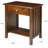 Gisan 24'' W Solid Wood Nightstand-118353960