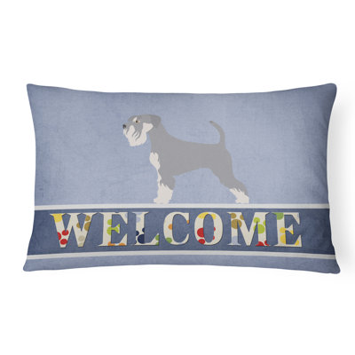  Coussin décoratif intérieur / extérieur Schnauzer