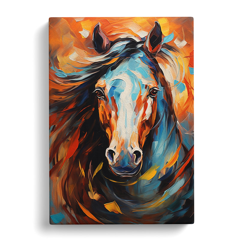 Horse Expressionism No.2 - Print, 60cm H x 40cm W x 3cm D