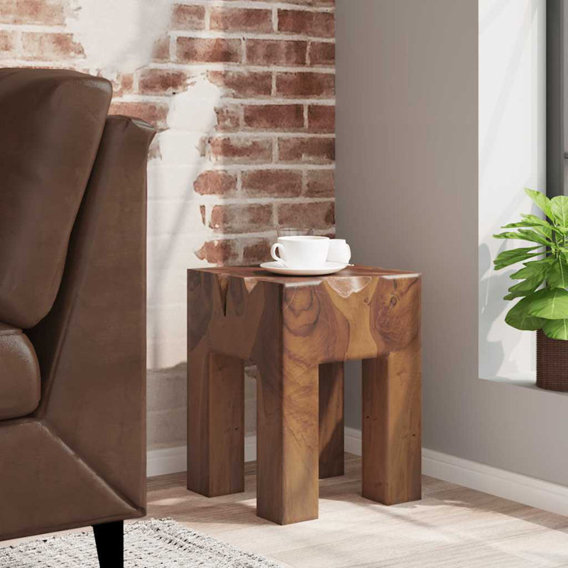 Kamby Solid Wood Accent Stool