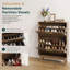 16 Pair Flip Down Shoe Storage