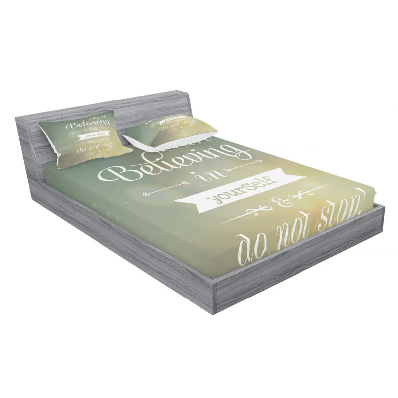 Microfiber Sheet Set, Full Sheet Set with Fitted Sheet