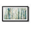 Birch River Walk - reproduction d'art encadrée de qualité supérieure - prête à être accrochée-1819214582-1819214579