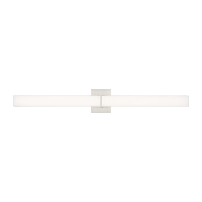 Milan 1 - Light LED Bath Bar, Satin Nickel