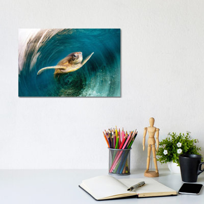 Turtle Swirl by Jordan Robins - Gallery-Wrapped Canvas Giclée on Canvas