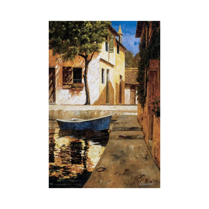 Touch Of Blue by Gilles Archambault - Wrapped Canvas Painting, 152.5 cm H x 101.5 cm W