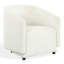 Fauteuil d'appoint en velours Kiani-863440970