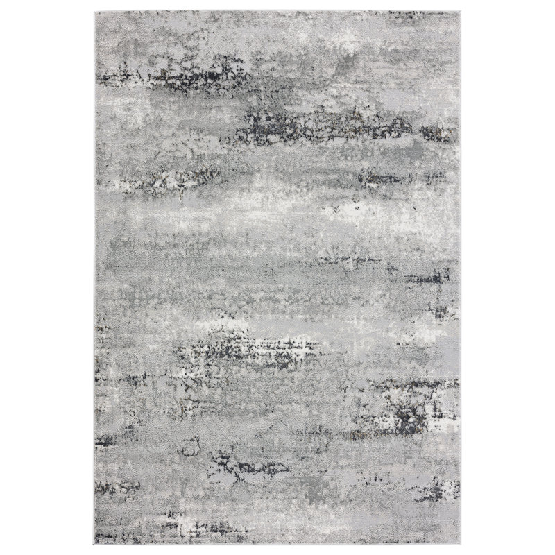 Vallie Abstract Indoor Rug, Rectangle 7'10" x 10'6"