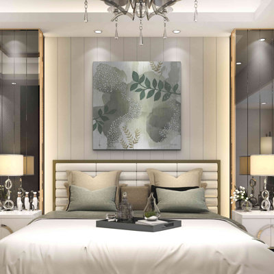 Lark Manor ™ «Wood Land Walk IV» par Laura Horn, art mural en métal