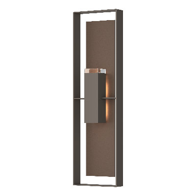 Shadow Box Flush Mount Outdoor Wall Sconce